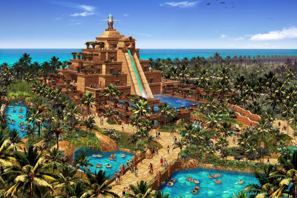 Wonderland Amusement Park & Aquaventure Park & Dubai Mucize Bahçe